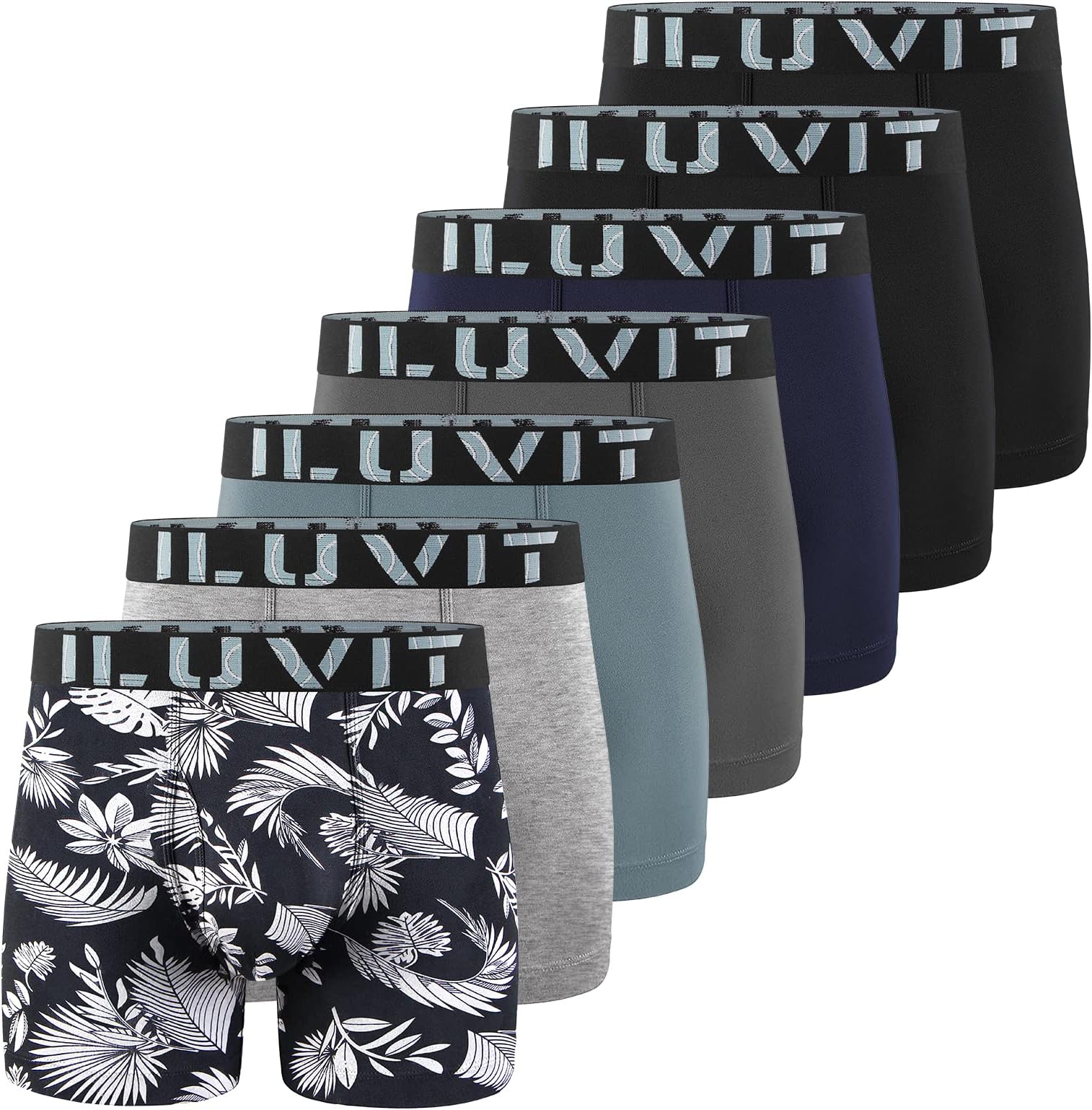 Dream CatcherMens Underwear Boxer Briefs Cotton Boxer Briefs Underwear Men Pack Open Fly S-2XL