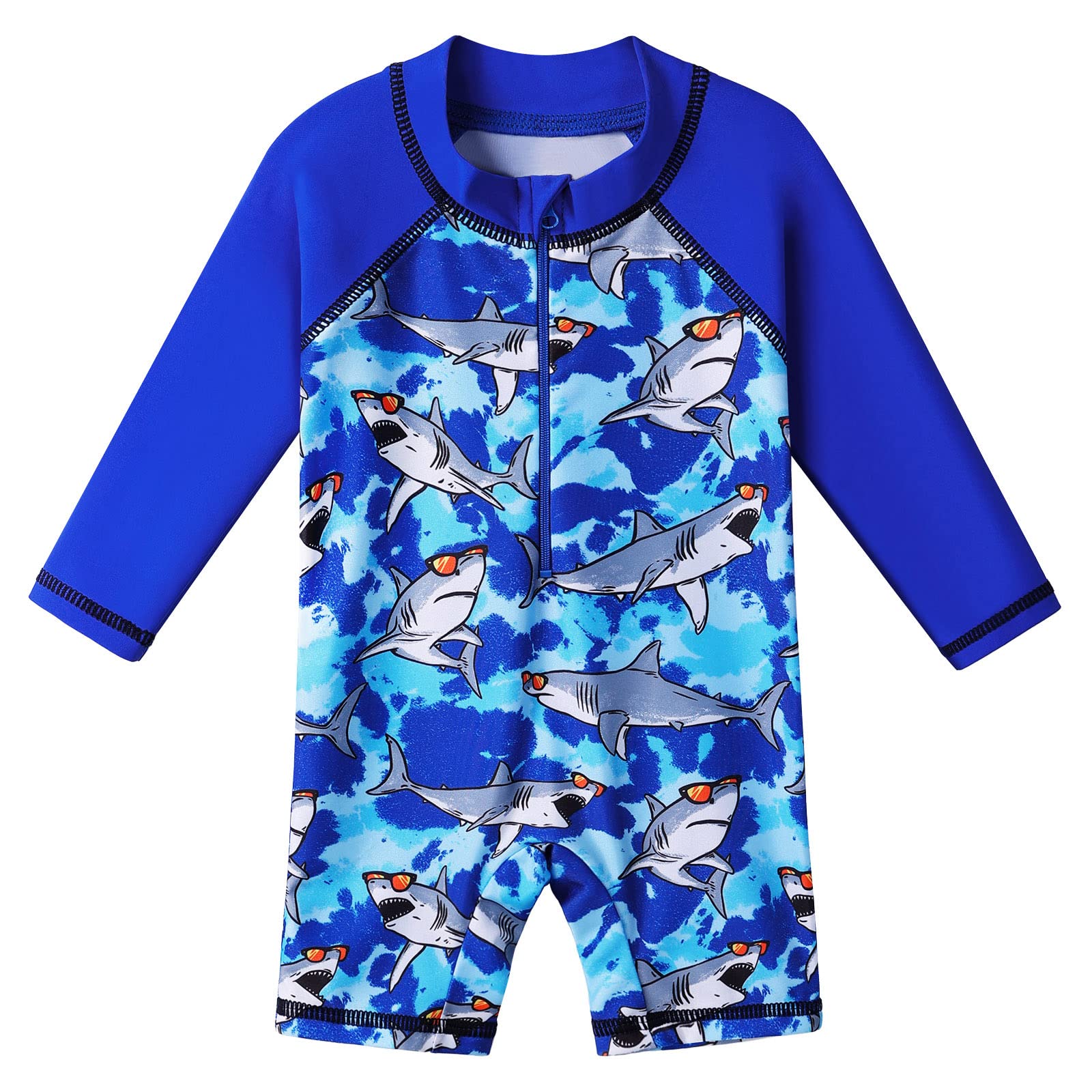 XFGIRLS Baby Boys Swimsuit Toddler Sunsuit UPF 50+ Sun Protection One Piece Beach