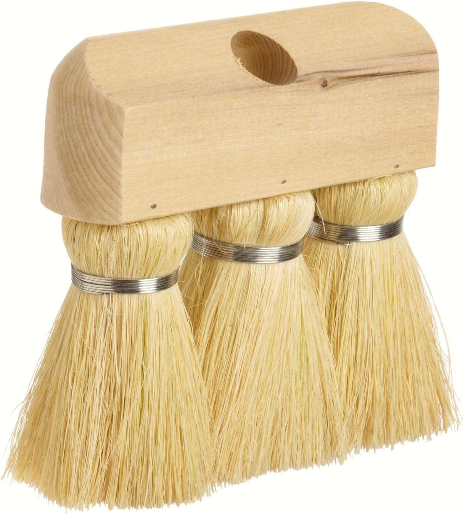 Weiler 44010 6-1/4" Block Size, 4 No. Of Knots, Tampico Fill, Masonry And Applicator Knot-Type Roof Brush