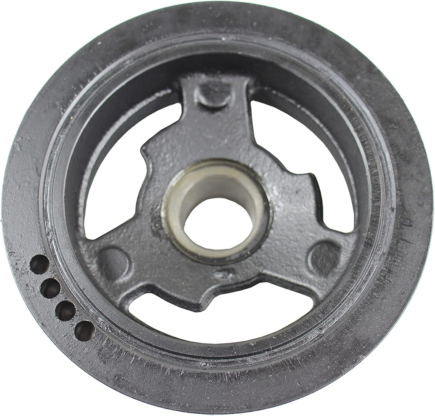 DNJ HBA1401 Harmonic Balancer For 07-18 Ford, Lincoln, Mercury, Mazda 3.5L-3.7L V6 DOHC Naturally Aspirated, Turbocharged 99K