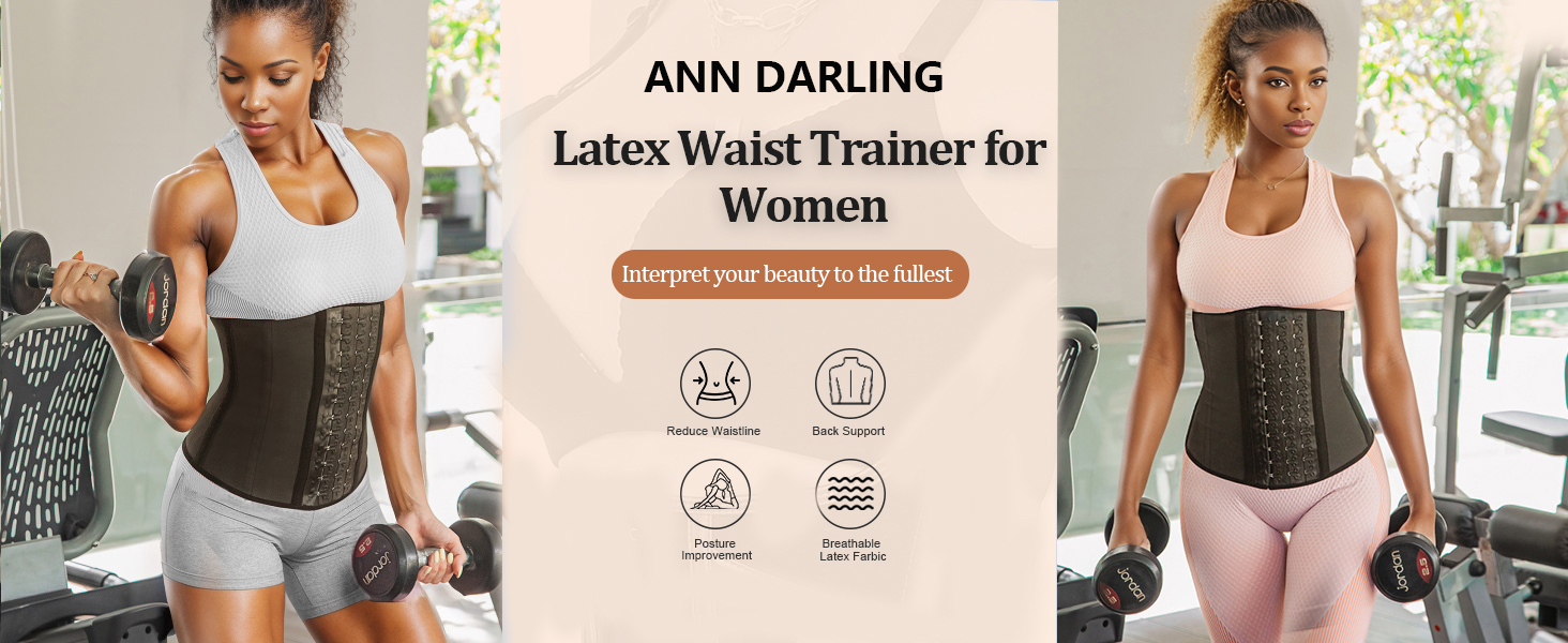 Waist Trainer Corset Latex Corset Waist Trainer For Women Fajas