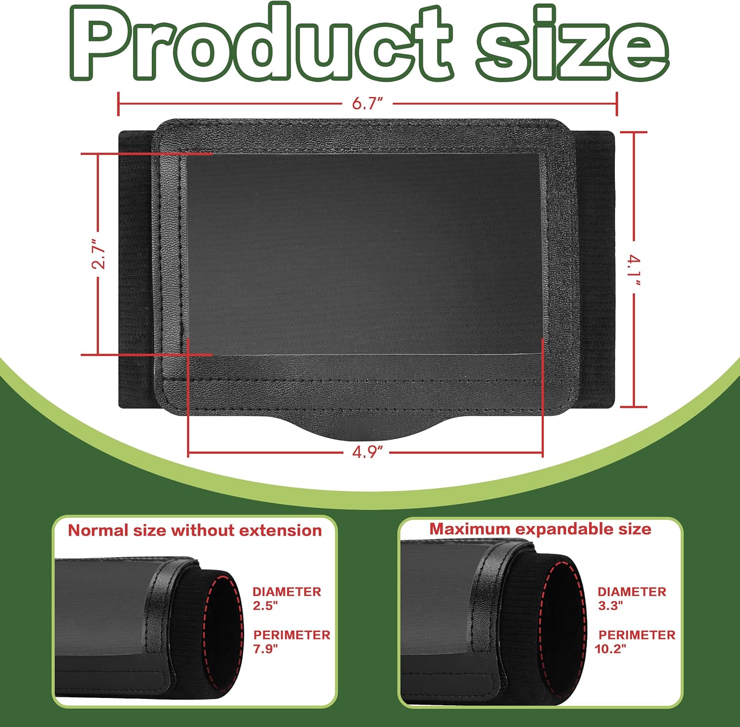 Football Wristbands, Quarterback (QB) Play Wristbands for Plays, Adult Size Playbook Wristband for Signs - 7 Packs (Black)