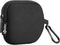 Vista 6 de CM Paquete de 2 mini bolsas pequeñas de almacenamiento de viaje compatible con adaptador de corriente MagSafe, accesorios para laptop, cables