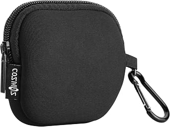 CM Pack of 2 Mini Pouch Case Bag Small Travel Storage Carrying Bag Compatible with MagSafe Power Adapter, Laptop Accessories Cables, Cords, USB Drives, Earphones