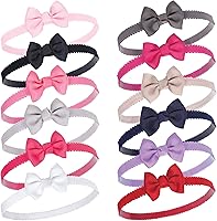 Vista 8 de Hudson Baby Cotton and Synthetic Headbands, Size 0-24 Months