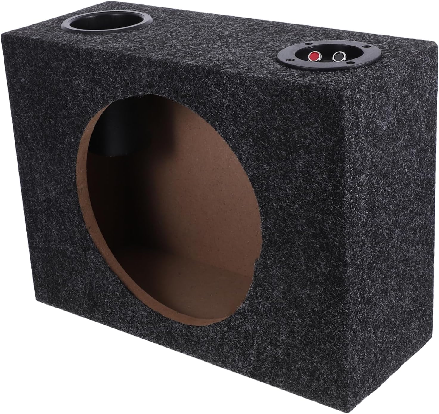 CHILDWEET Car Subwoofer Enclosure Box Slim Design Easy Installation for Enhanced Audio Performance Automotive Interior Upgrade for Bass Sound and Clarity