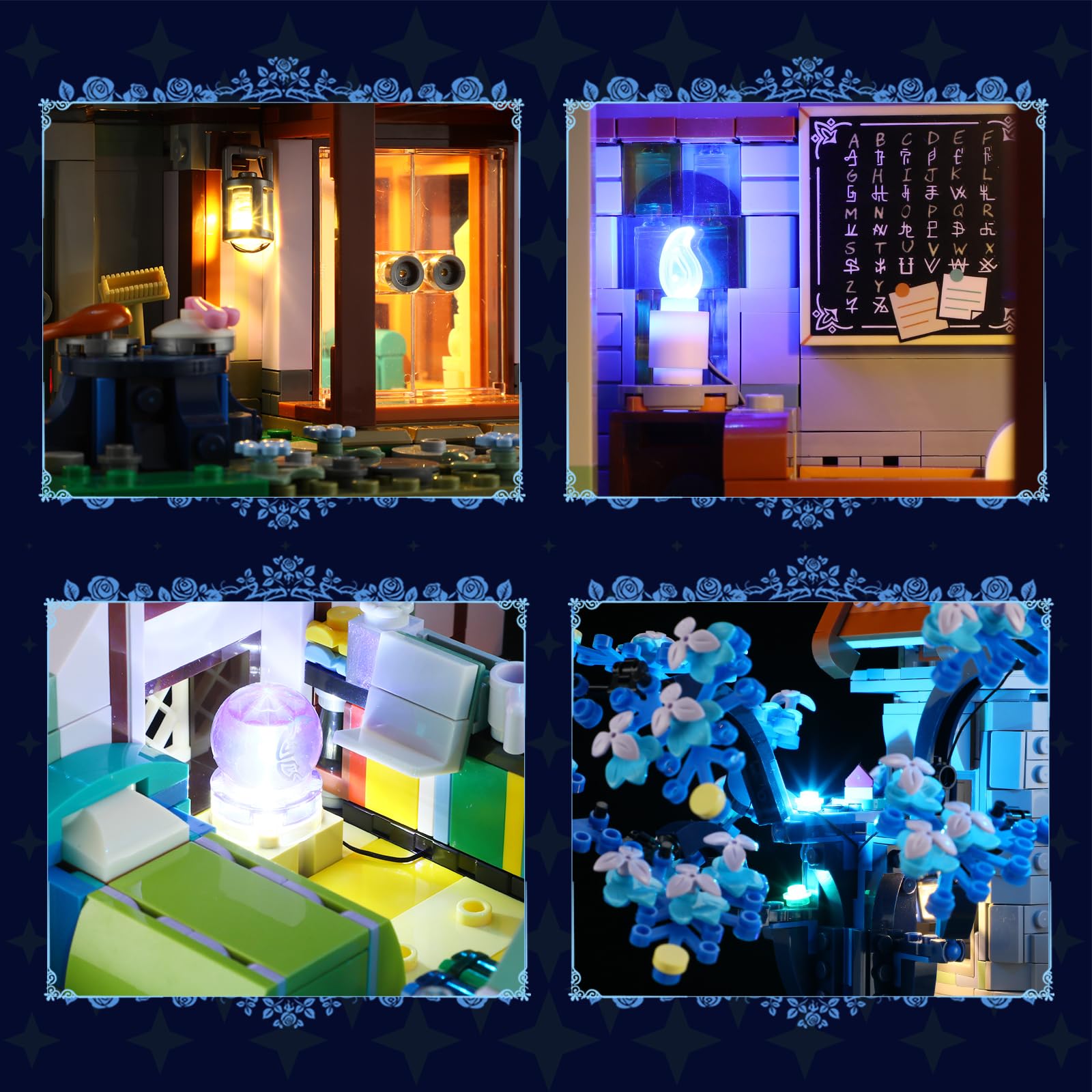 Lumibricks Leśna Gospoda 20006,3120 Pcs, Magiczny Zestaw Konstrukcyjny Elfów Z Fantastycznego Lasu, Pomysł na Prezent dla Nastolatków & Dorosłych Fanów Zabawek
