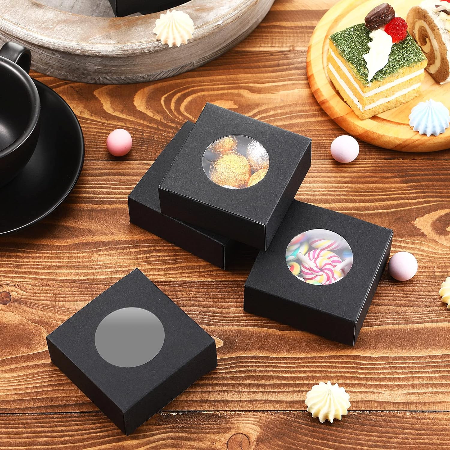 Square Soap Boxes for Homemade Soaps Candle x 1.2 Inch Soap Boxes