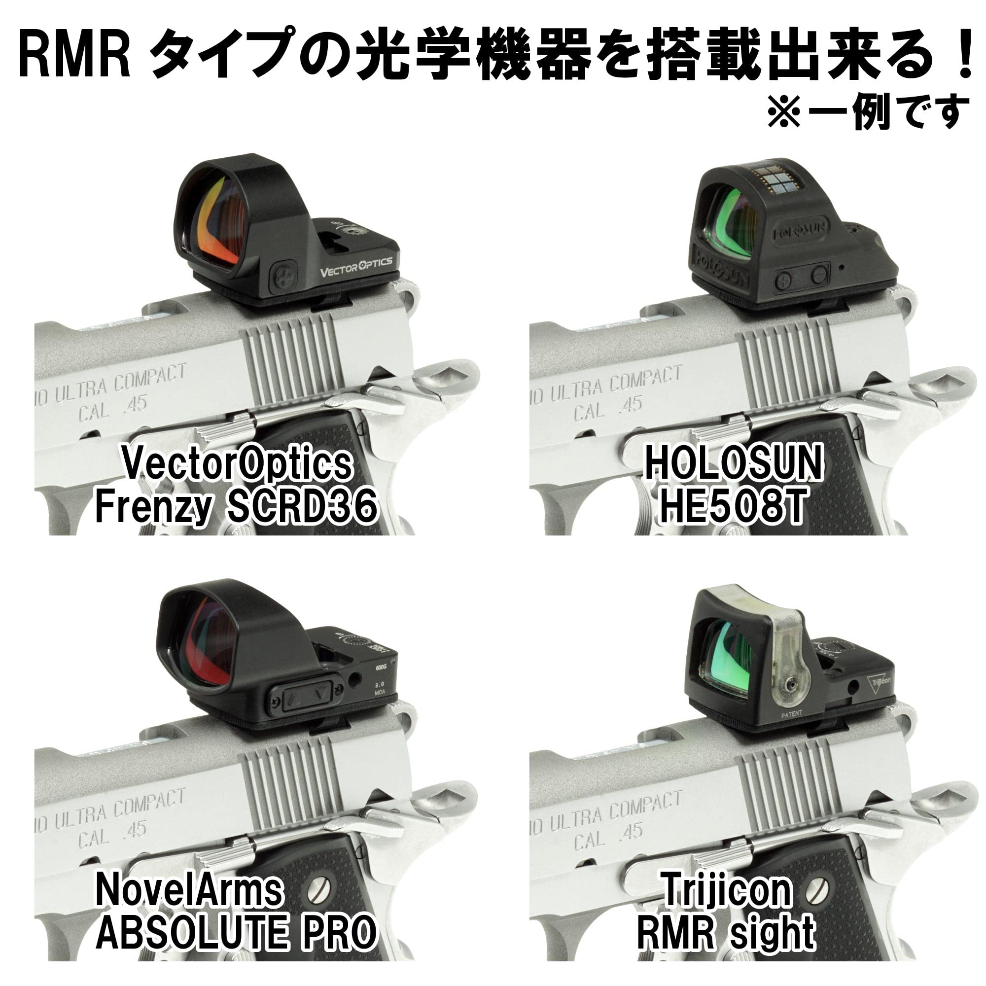 Amazon | [DCI Guns] RMRダットサイトマウントV2.0 東京マルイ
