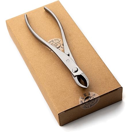 185 mm TianBonsai Narrow Edge Branch Cutter Straight Edge Bonsai Tools