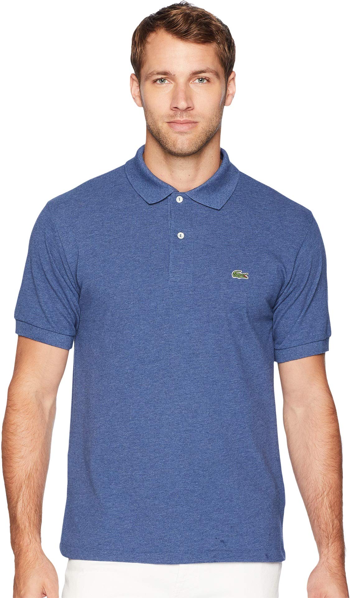 Lacoste Short Sleeve Classic Fit Chine Pique Polo Shirt, L1264 Shirt