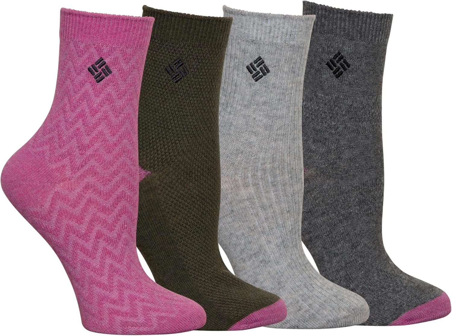 Columbia Women's Textured Anklet Socks 4 Pair