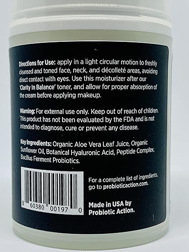 Miniatura 6 de Hidratante reparador de piel probiótica  Probiótico previene el riesgo de acné eccema y rosácea