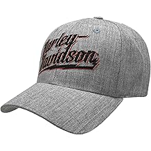 Men's Thunder Bolt Curved Bill Adjustable Baseball Cap - Gray