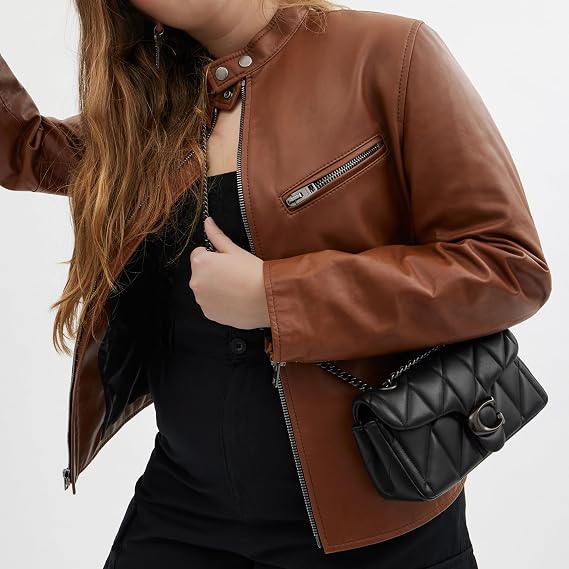 COACH Women's Quilted Leather Tabby 20 Shoulder Bag