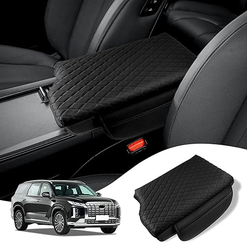 Miniatura 130 de Ajuste personalizado para funda de consola central Ford F150 2015-2020, 2017-2022 F250 F350 F450, 2018-2024 Ford Expedition Protector de funda