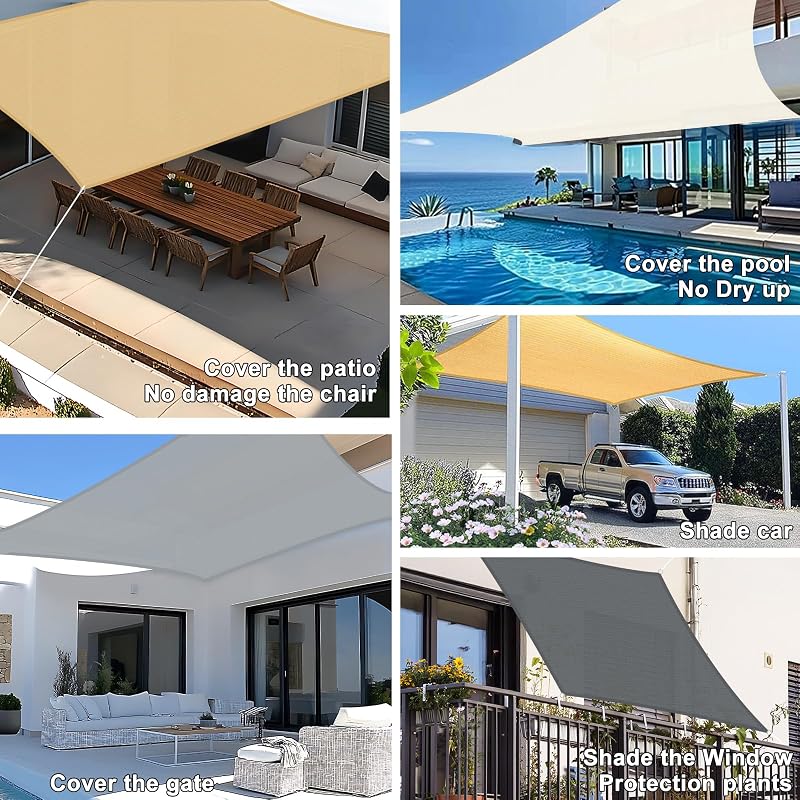 Veață de soare SUNNY GUARD dreptunghiulară 2,5x3 m, HDPE respirabilă, cu filtru UV, culoare antracit, pentru terasă și grădină