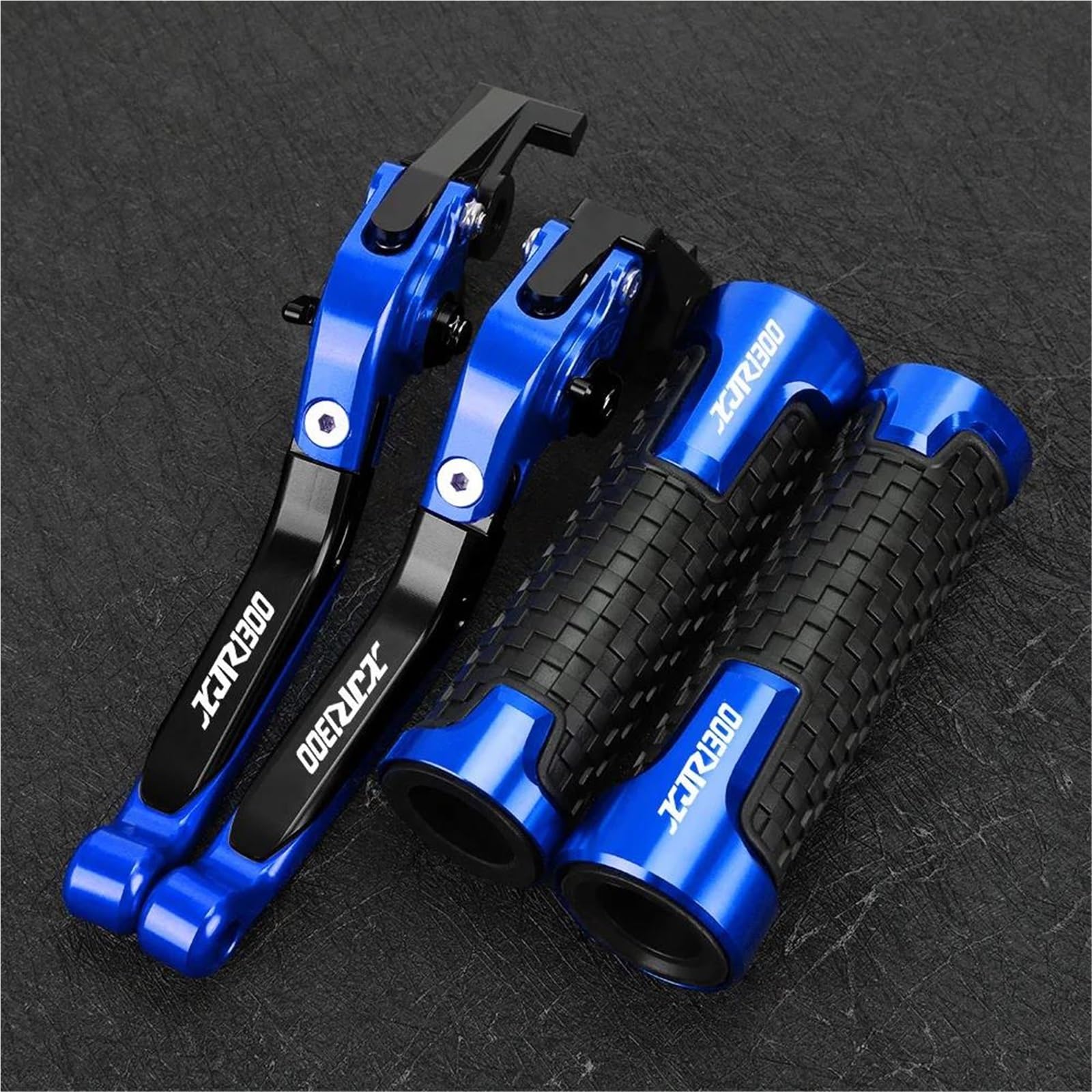 Gquikgw Blue 2 Replace Motorcycle Brake Clutch Levers Handlebar Controls For Y-Amaha Xjr1300 Xjr 1300 Racer 2004-2016(Blue 2)