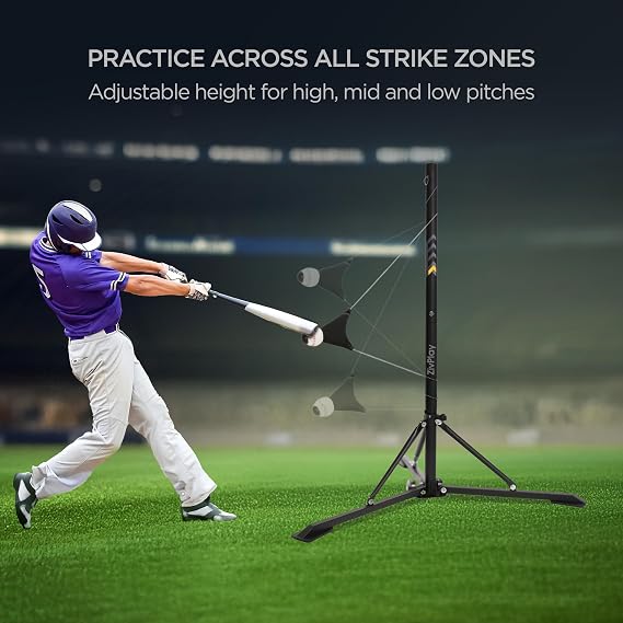 ZivPlay Baseball Hitting Trainer Baseball Swing Trainer Softball and Baseball Training Equipment for Batting Practice