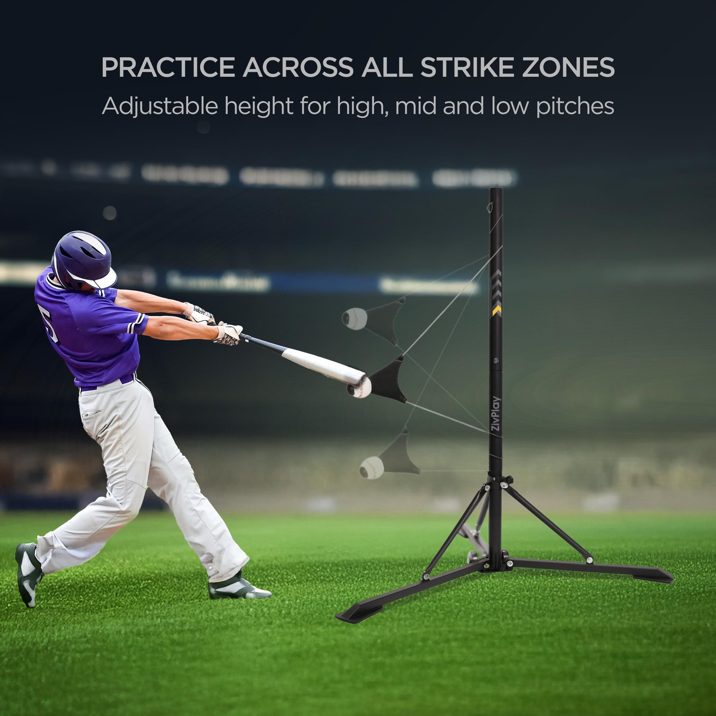 Amazon.com : Baseball Hitting Trainer Swing Practice Softball