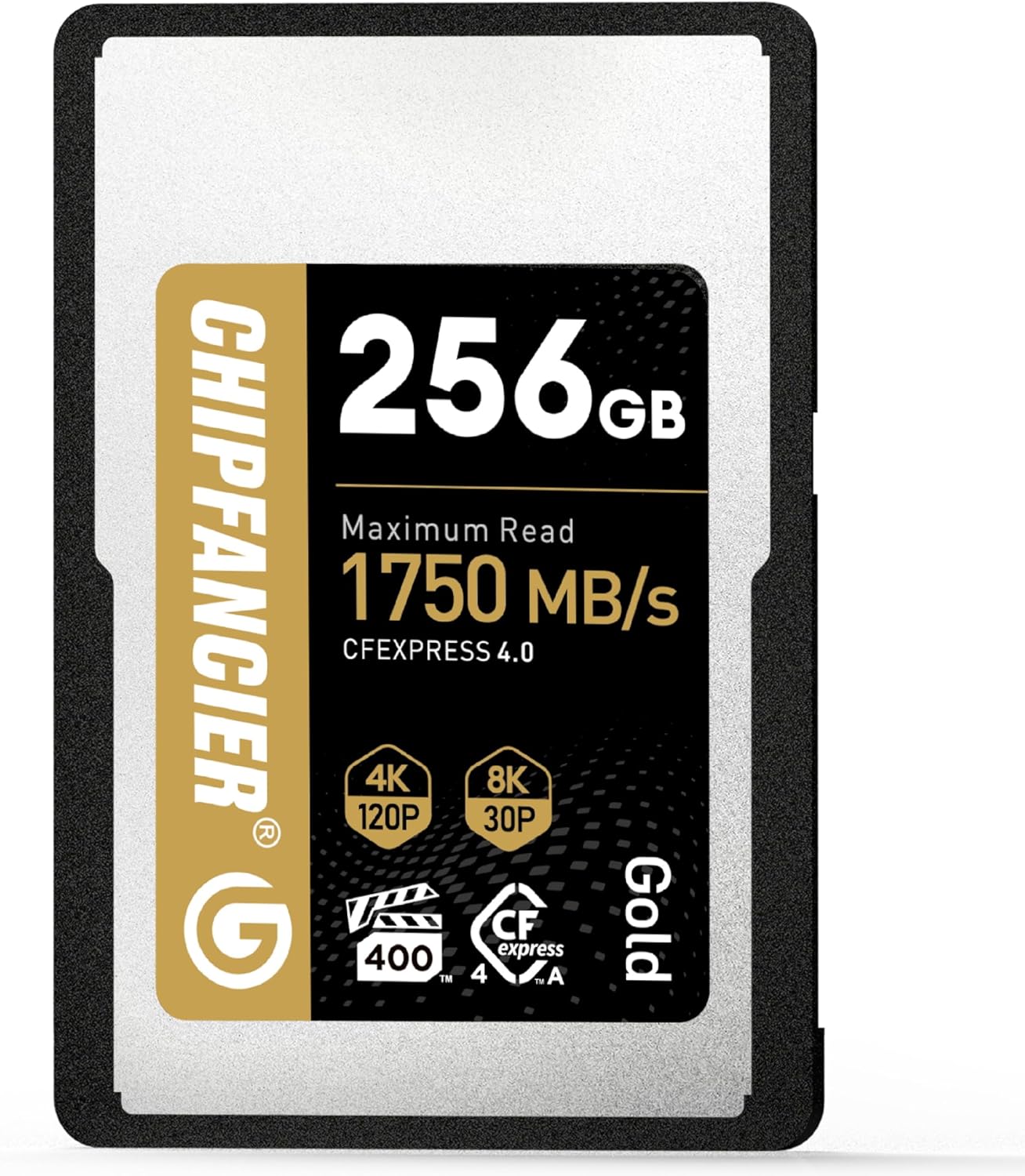 256GB CFexpress 4.0 Type A Card Up to 1750MB/s Read Speed & 1750MB/s Write Speed Type A Memory Card for RAW 4K/8K Video Recording Compatible with Sony Alpha Sony FX Cameras Gold