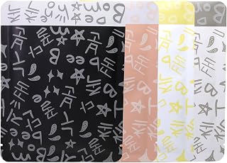 QQ Studio® 100 Pieces Heat Sealable Foil Bags for Storing Sheet Mask, Foot Mask, Exfoliating Hand Mask Makeup Packaging (Assorted, 4.72 inch x 6.30 inch)