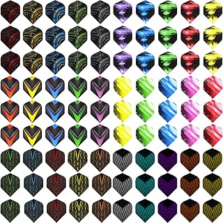 Scott Edward Dart Flight Accessory Set, Dart Flights Puncher Tool, Aluminum Flights Sleeves,Dart Flight Protectors, Metal Dart Shaft Rubber O Ring,Plastic Dart