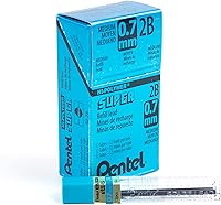 Vista 12 de Pentel Super Hi-Polymer repuesto de mina, 3/100 pulgadas, Gris