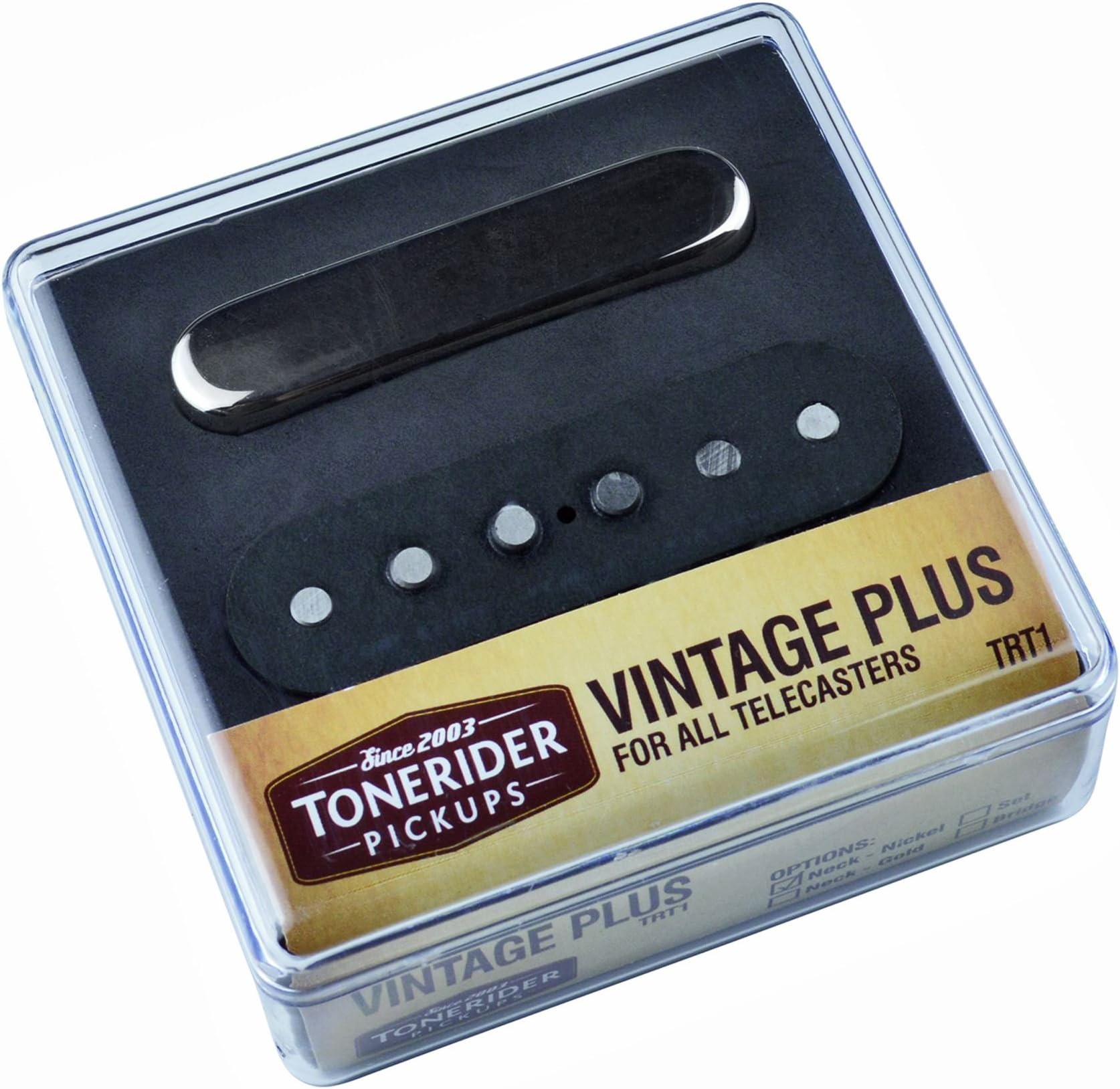 Tonerider Vintage Plus Pickup set Telecaster CompatibleÊ - Chrome