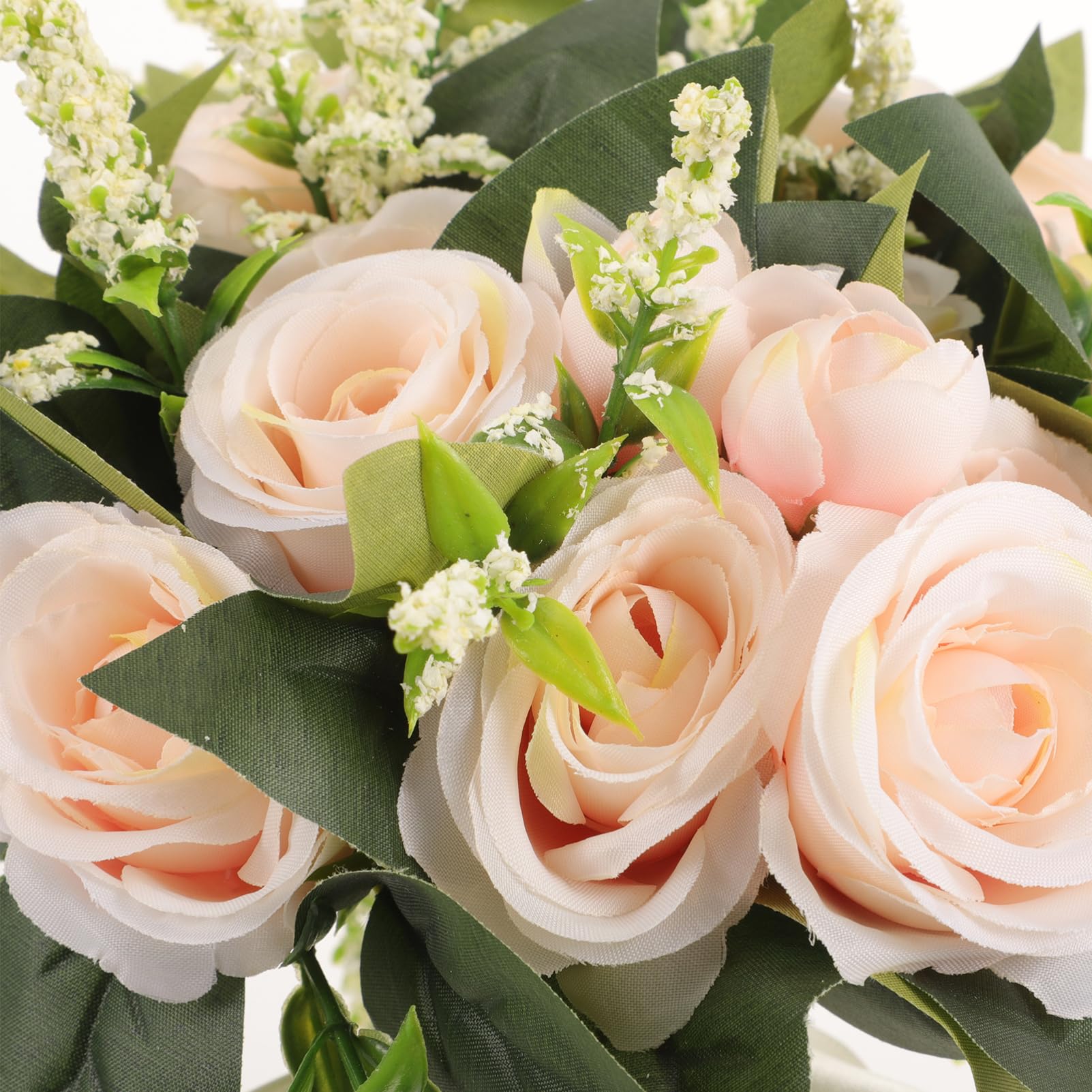 PRETYZOOM 2 Pz bouquet da sposa per damigelle lancio di bouquet rustico mazzi di fiori da sposa decorazioni matrimonio addobbi matrimonio falso bouquet da sposa fiore artificiale con stelo