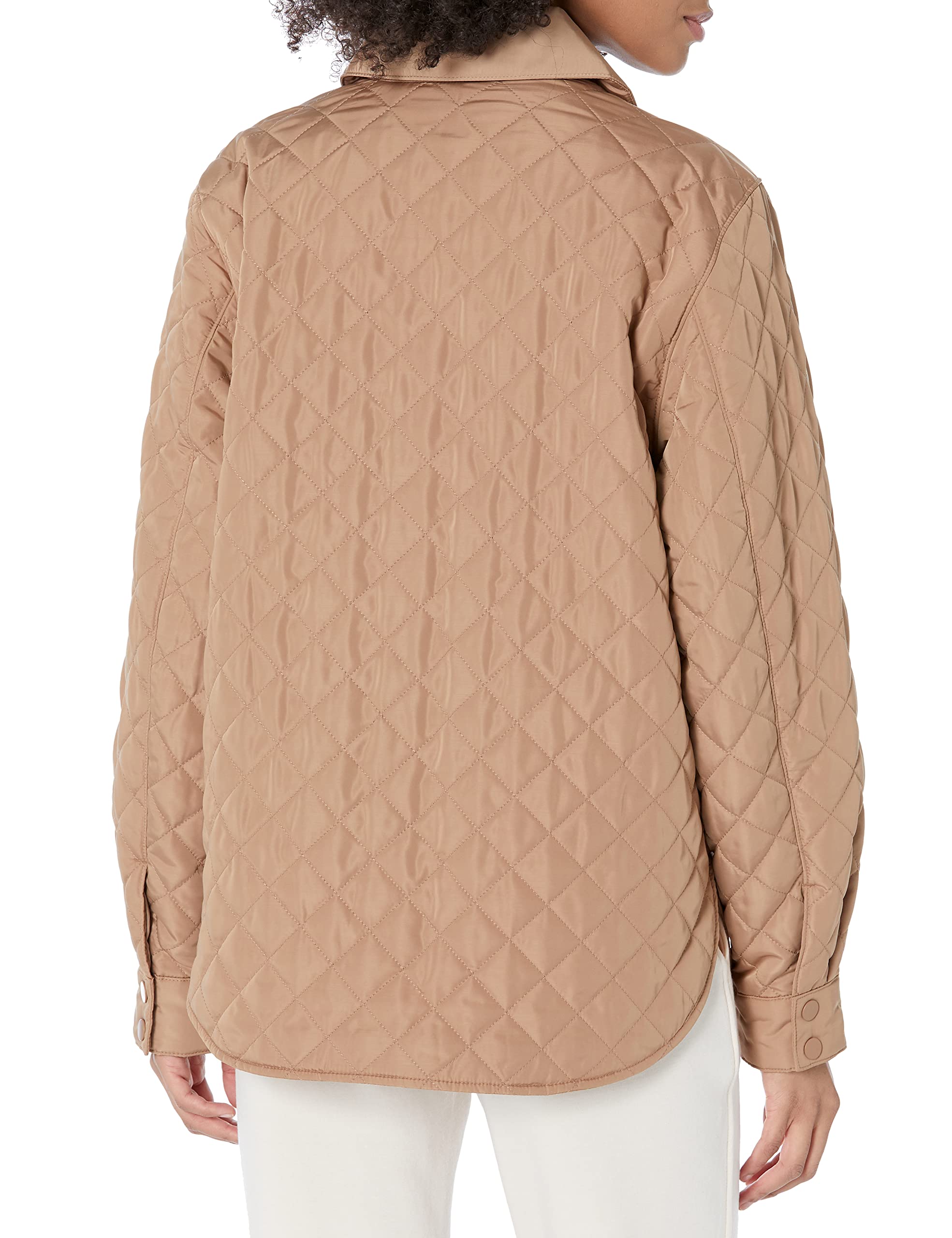Amazon Essentials Femme Veste matelassée en Polyester recyclé décontractée (Grandes Tailles Disponibles) (Anciennement Amazon Aware)