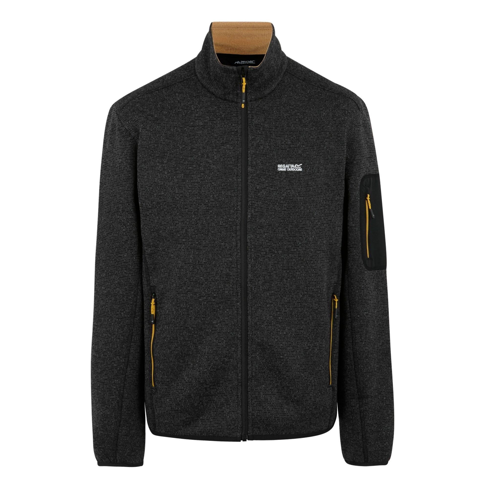 Regatta Mens Newhill Full Zip Fleece Stretch Warm Outdoor Winter Layer Top