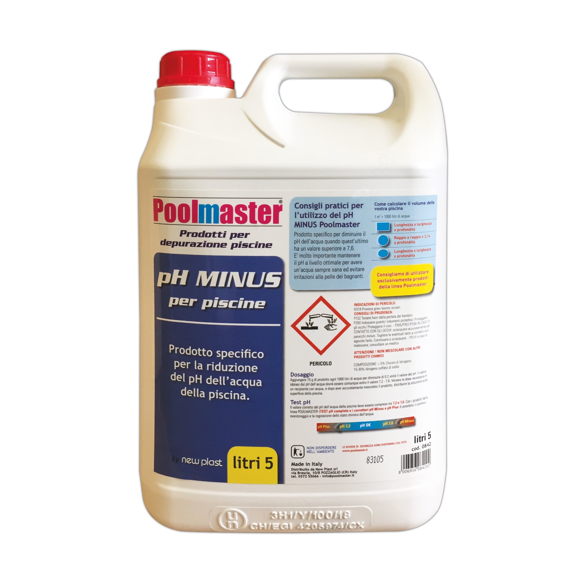 Correcteur de pH Plus granulés - 5KG - Jardin Couvert