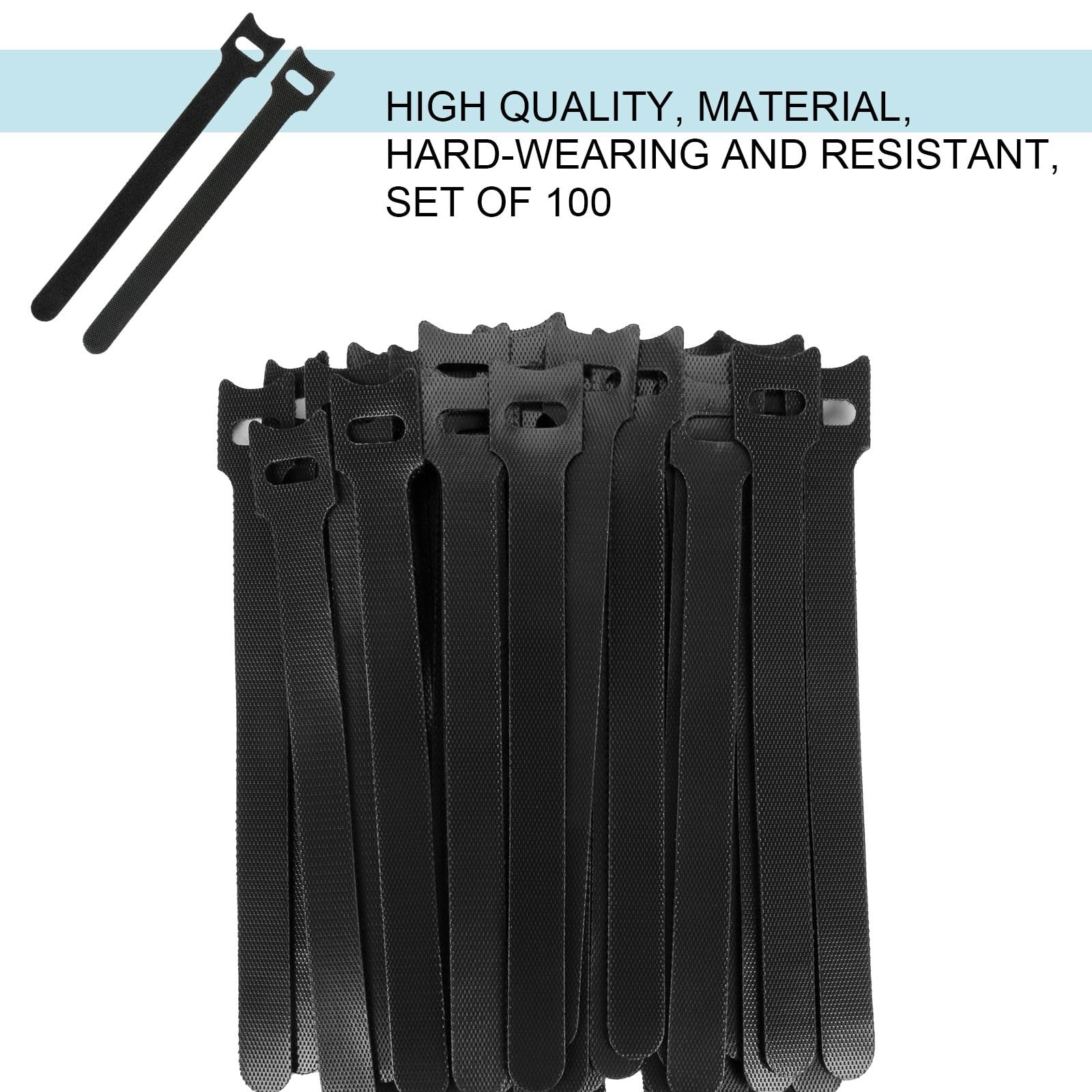 Lot De 100 Attaches De Câble Avec Vis, Lot De 100 Attaches De Type Selle, Haute Résistance