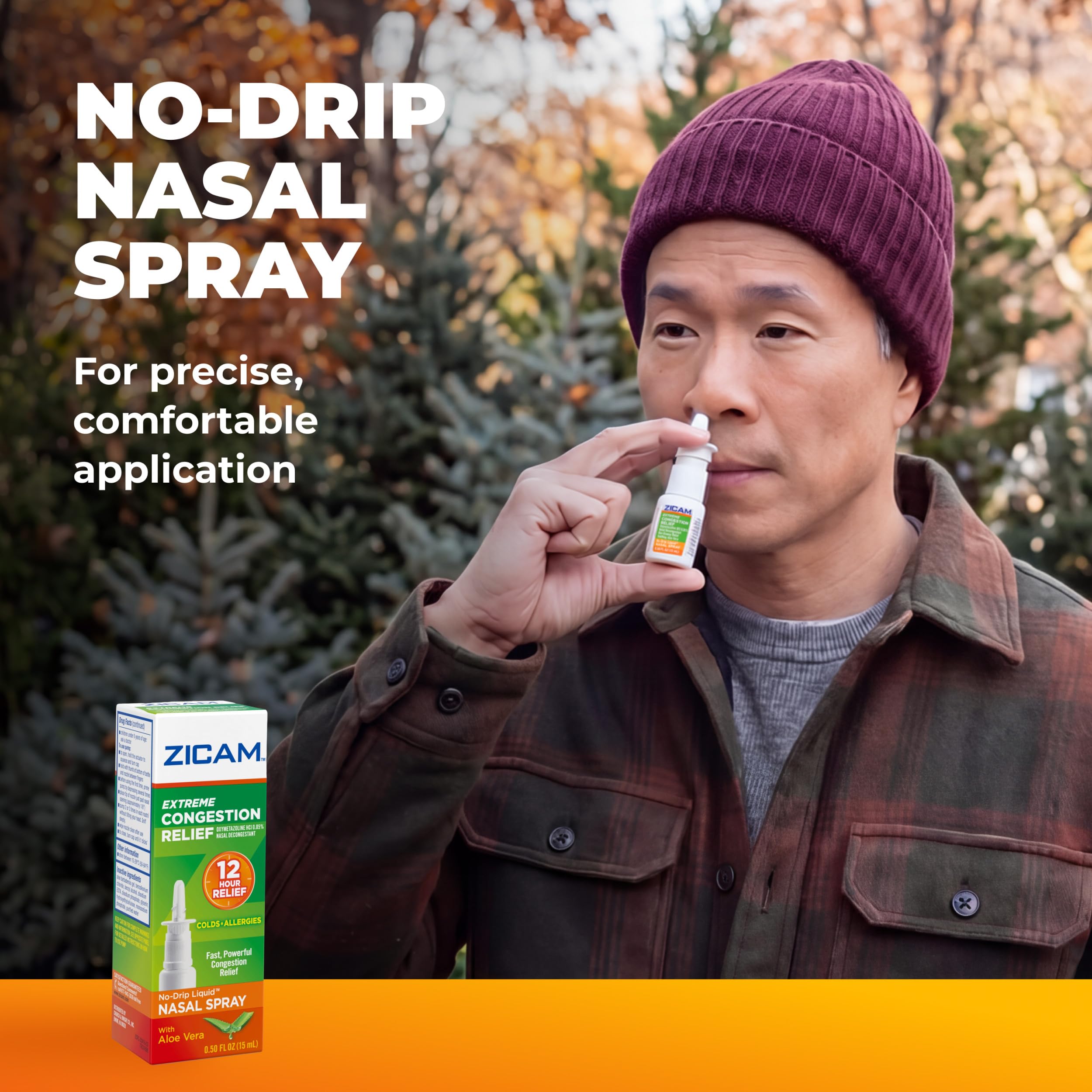 Zicam Extreme Congestion Relief Nasal Spray, Aloe Vera, 0.50 Fl Oz — Amazon image 2