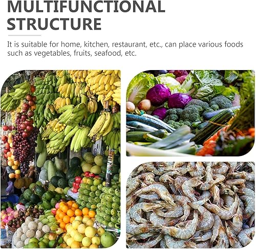 Miniatura 6 de Hemoton Plato de mantequilla de plástico, contenedor de tocino, caja de almacenamiento de carne transparente, contenedores de almacenamiento de