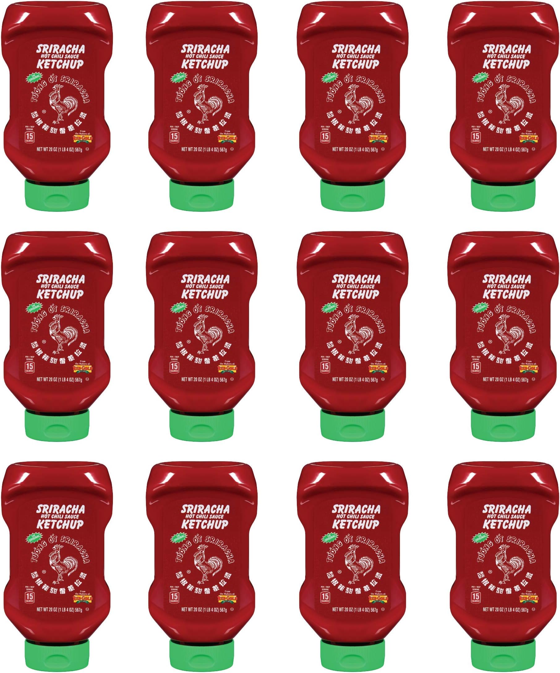 Huy Fong Foods Sriracha Hot Chili Sauce Ketchup 567g