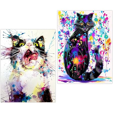 Amazon Hamnor ダイヤモンドアート キット 人気 猫 ダイアモンドビーズ絵画キット 5d ダイアモンドカラーストーン 貼り付けタイプ ビーズアート ハンドメイド芸術品装飾 Diy手芸キット 40 30cm 2個セット 刺しゅうキット 通販 Amazon Hamnor ダイヤモンドアート キット 人気 猫 ダイアモンドビーズ絵画キット 5d ダイアモンドカラーストーン 貼り付けタイプ ビーズアート ハンドメイド芸術品装飾 Diy手芸キット 40 30cm 2個セット 刺しゅうキット 通販