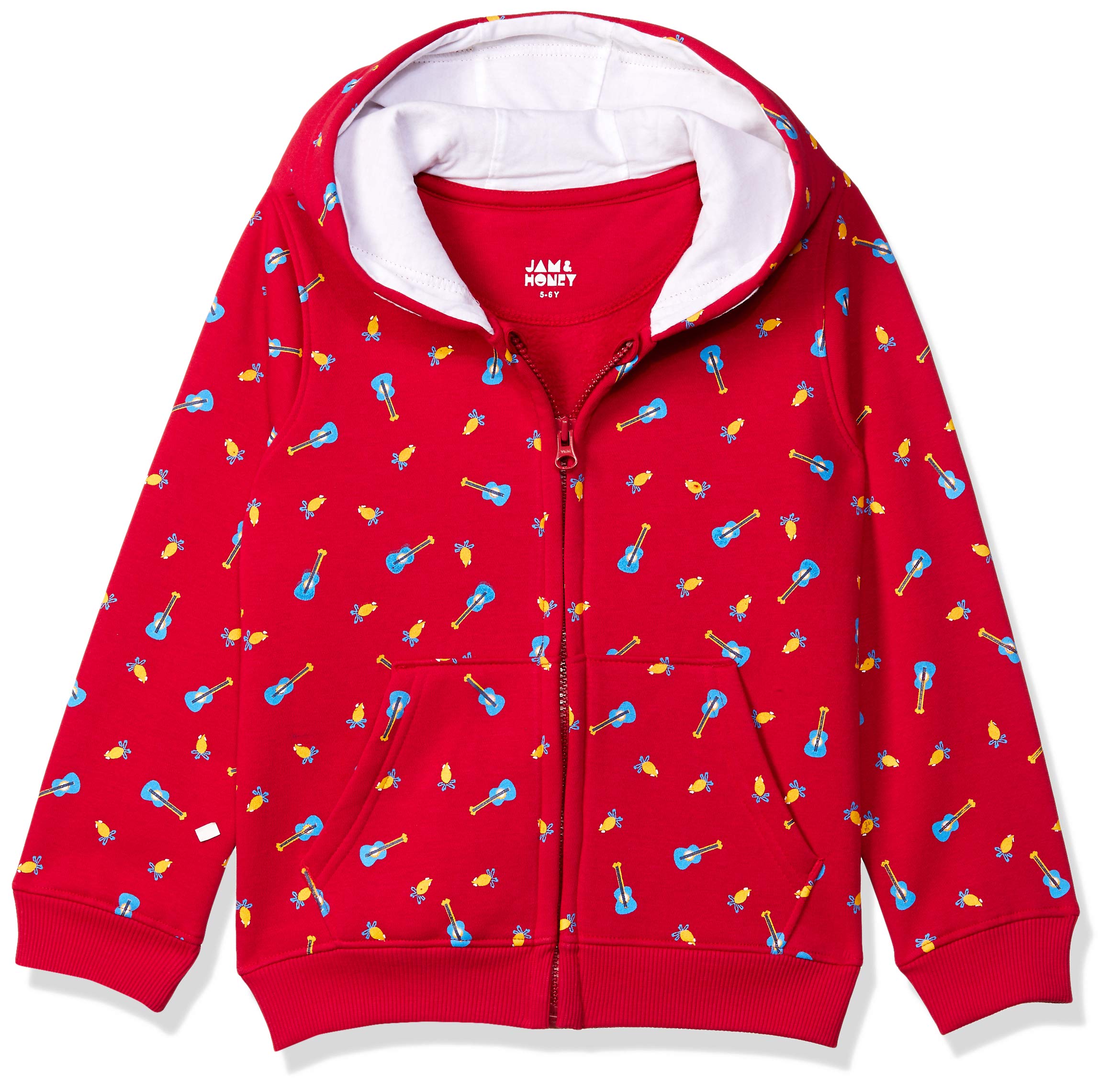 Amazon Brand - Jam & Honey Boys Sweatshirt - Cuddle Up in Playful Comfort with These Long Sleeve Sweatshirts which are Super Soft & Fun for All Day Adventures!