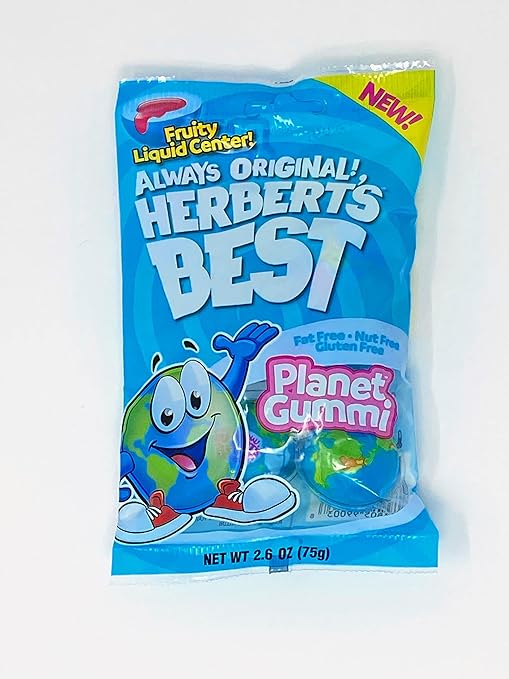 Herbert's Best Strawberry Planet Gummi Candy