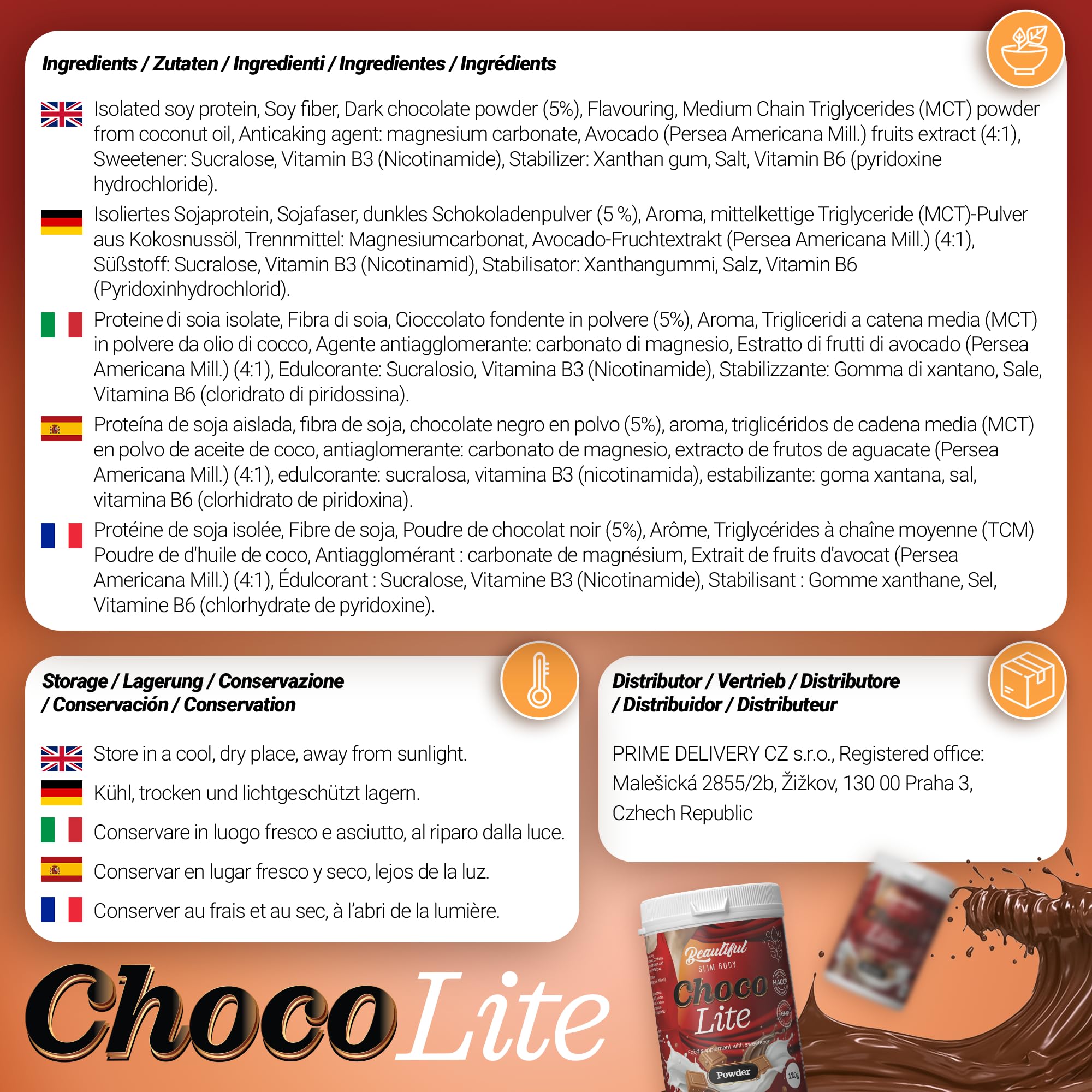 Choco Lite 120 gram