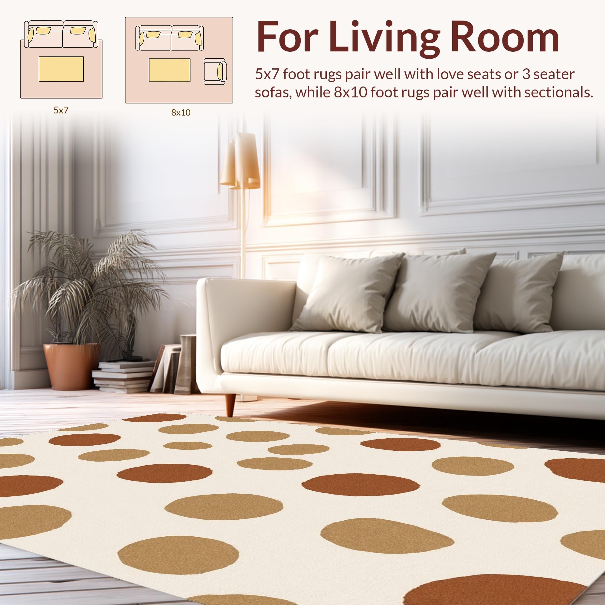 Amazon.com: ODIKA Flatwoven High Traffic Area Rug 2x3