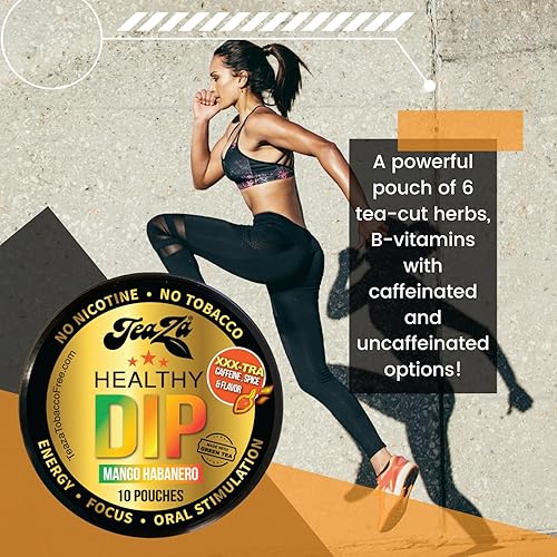 Vista 45 de Teaza Bolsas energéticas, sin tabaco, sin nicotina, sin humo, alternativa al tabaco y inmersión energética, alternativa al tabaco para masticar