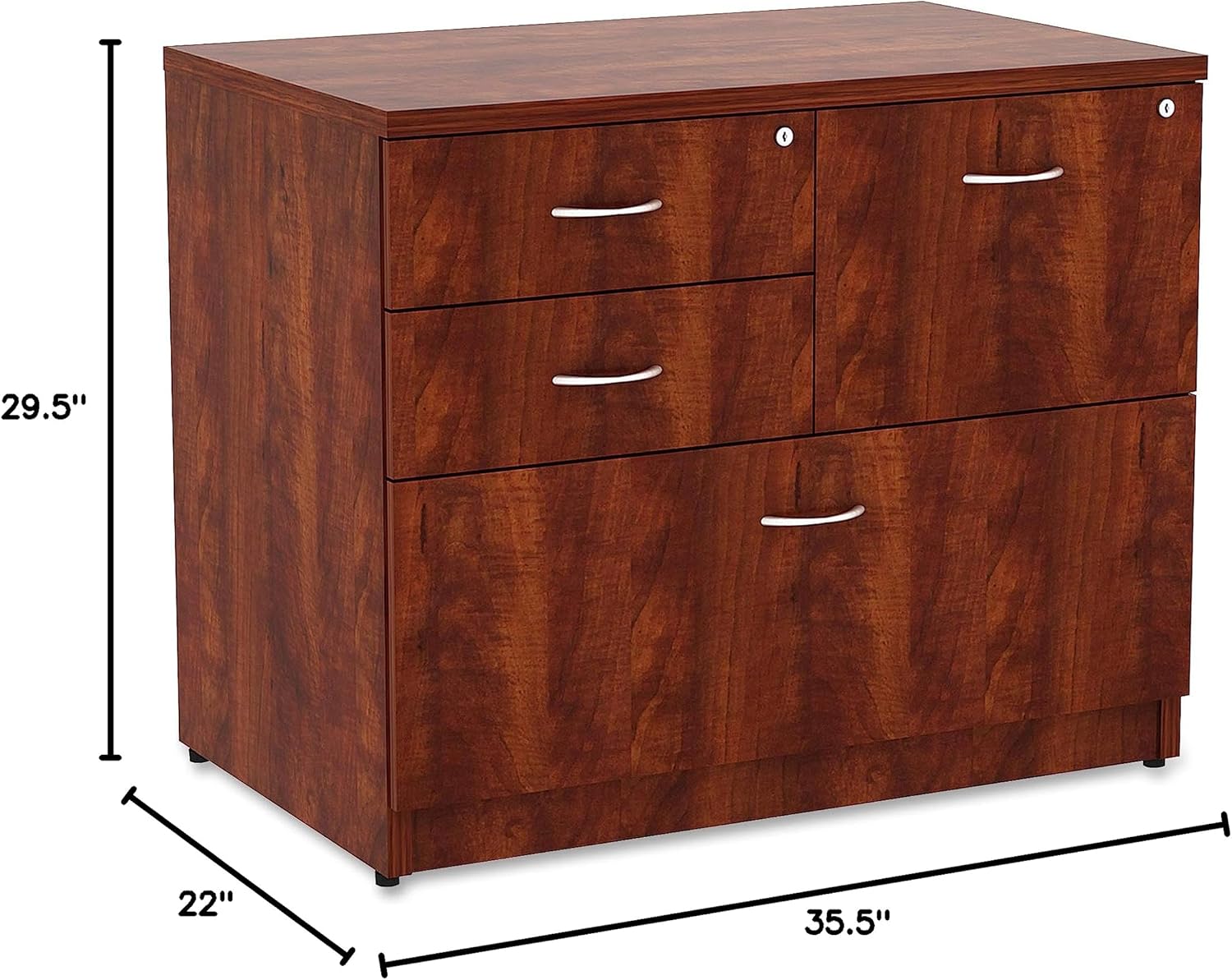 Lorell Essentials Lateral File