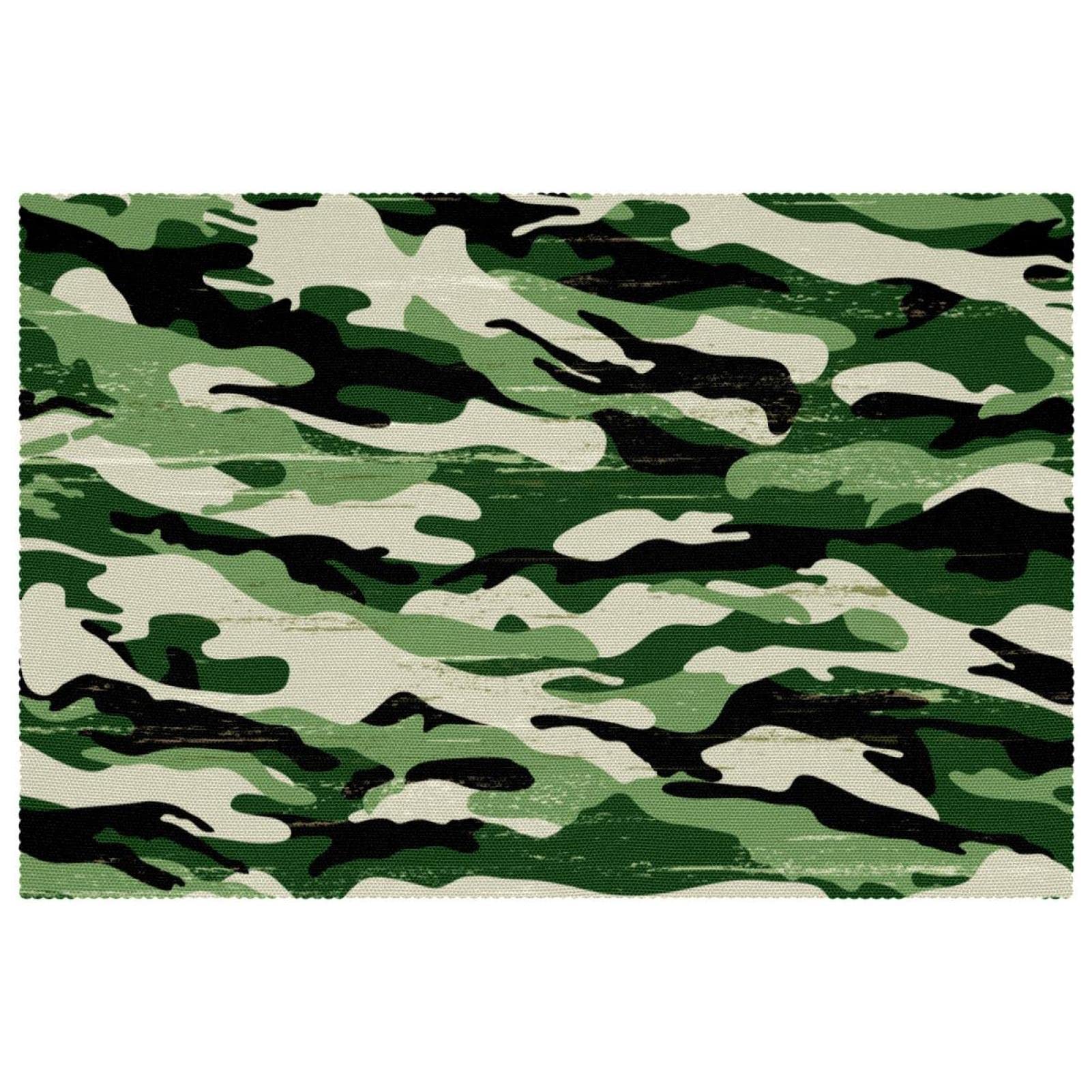 Set de table militaire lavable pour éviter les taches de graisse et brûlures sur vos meubles