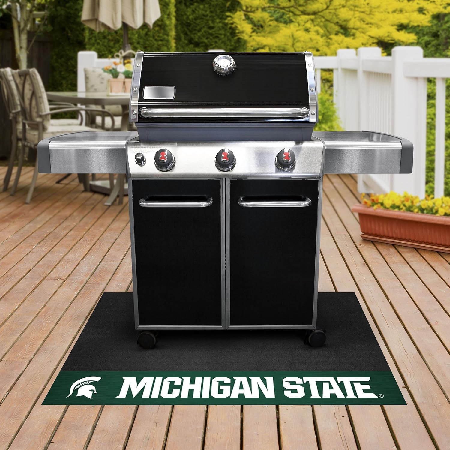 FANMATS NCAA Unisex-Adult Grill Mat