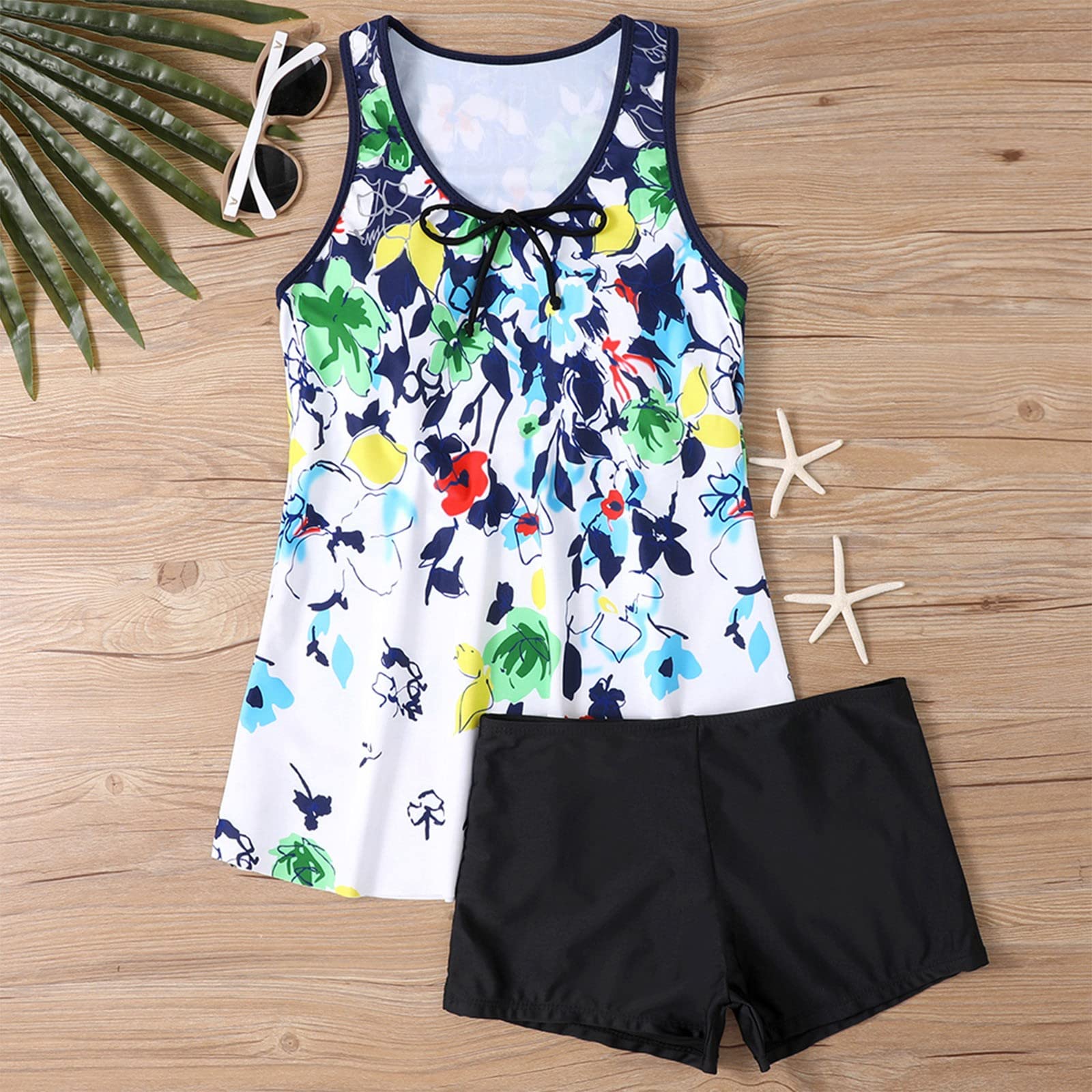 uxxnjfg Tankinis Mujer 2025 Tallas Grandes Bañadores Reductores Verano Deportivo Sexy Swimwear Trikinis Playa Natacion Beachwear