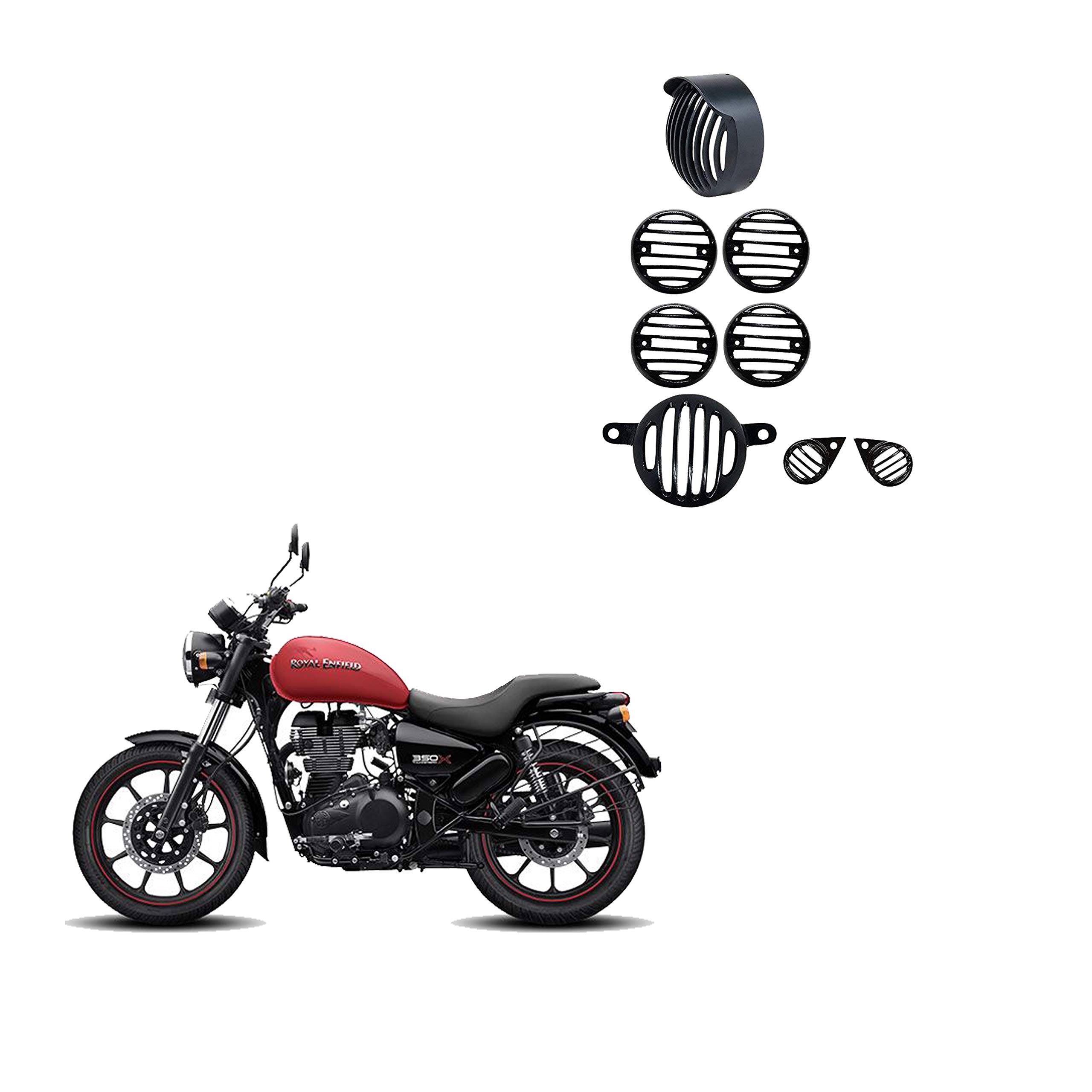 Buy AutoKraftZ Complete Headlight, Taillight, Indicators, Eyes Lights