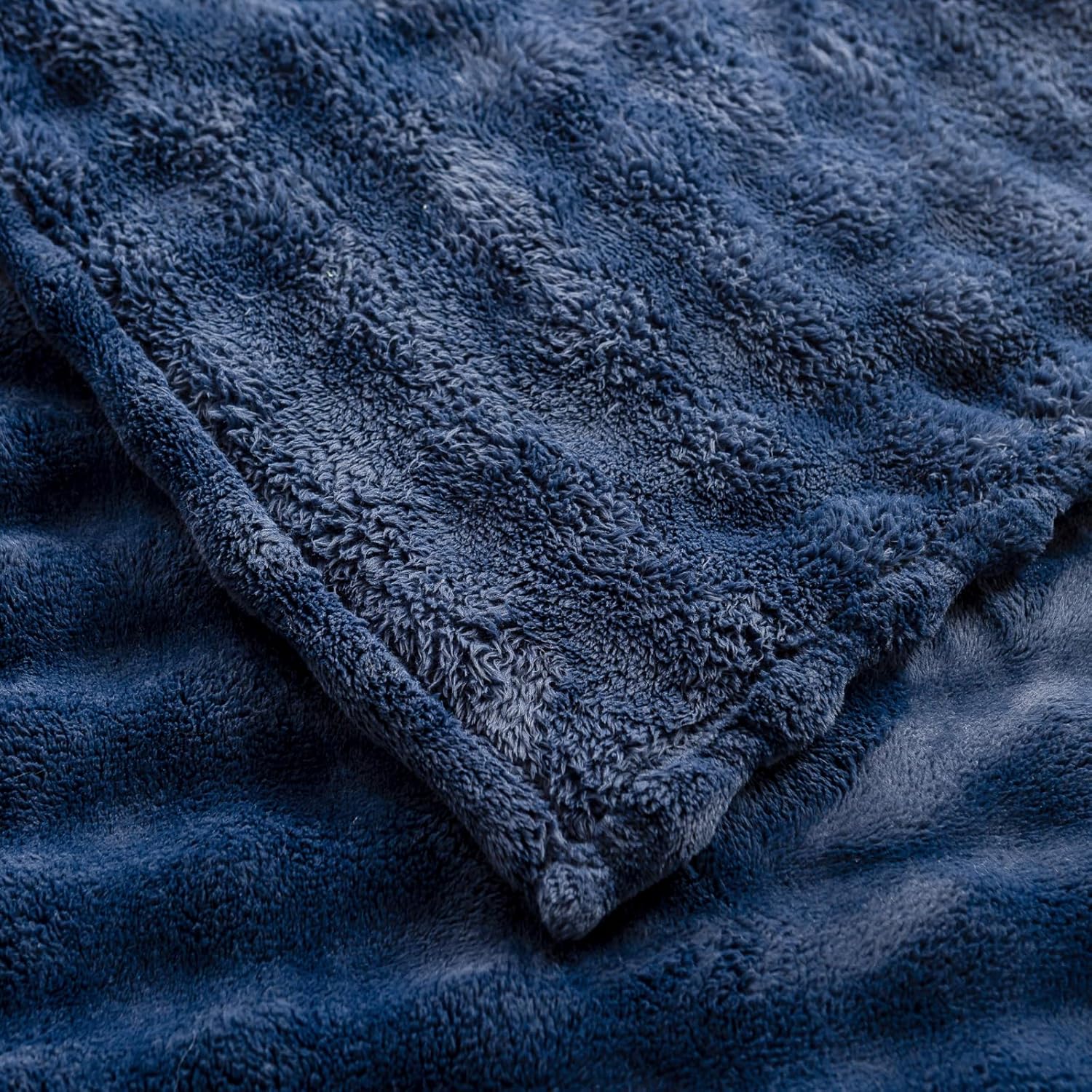 YUSOKI Luxury 3D Bubble Light Weighted Throw Blanket 1.8lb,All Ages,Home Decoration, (Navy,50 * 60inches) - Image 7