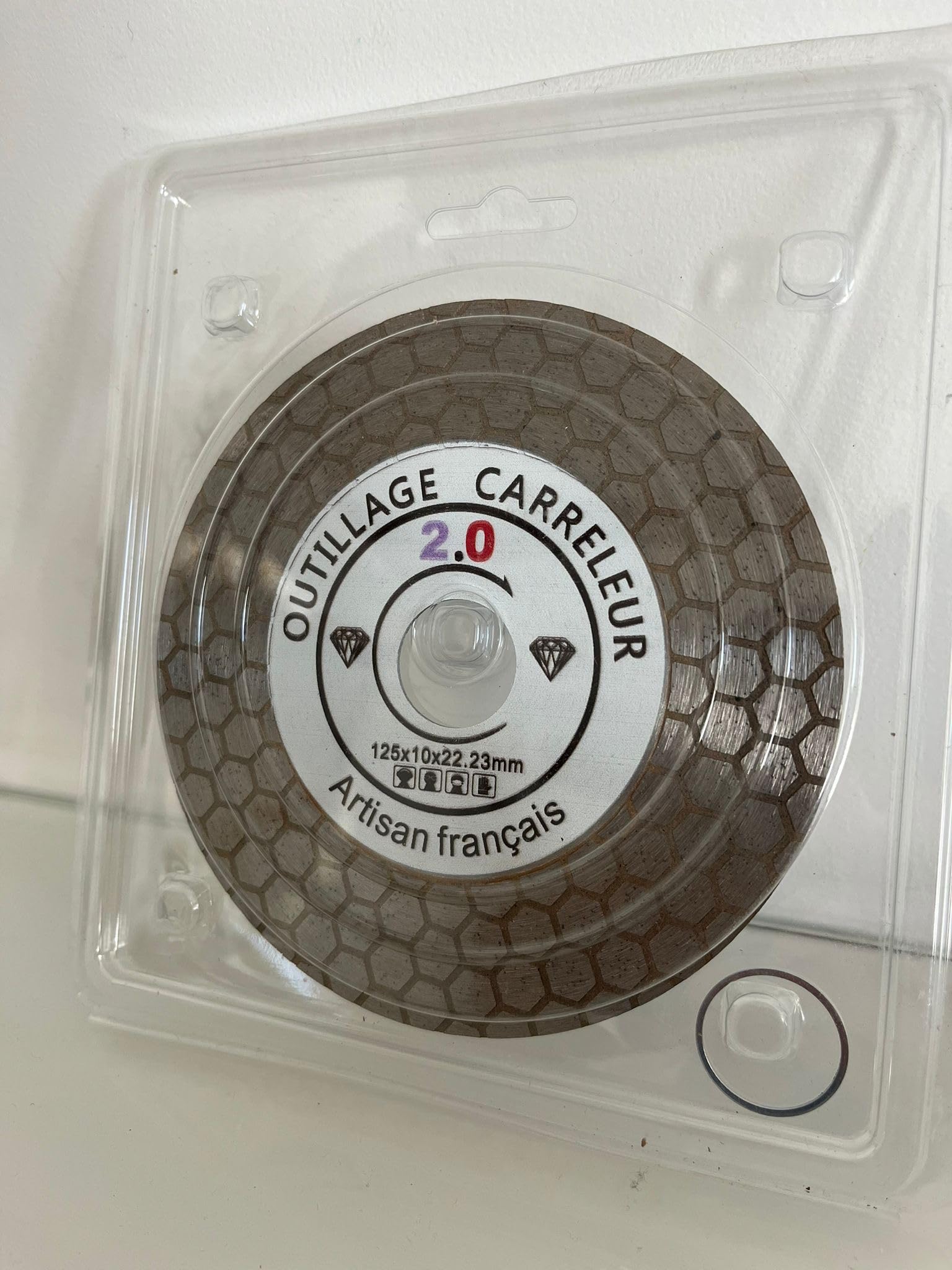 Disco Diamantato 115mm Per Piastrelle - Doppio Lato Taglio E Smerigliatura - Foto 11